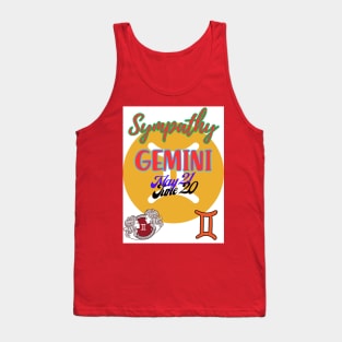 Astrology signs Gemini symbols Tank Top